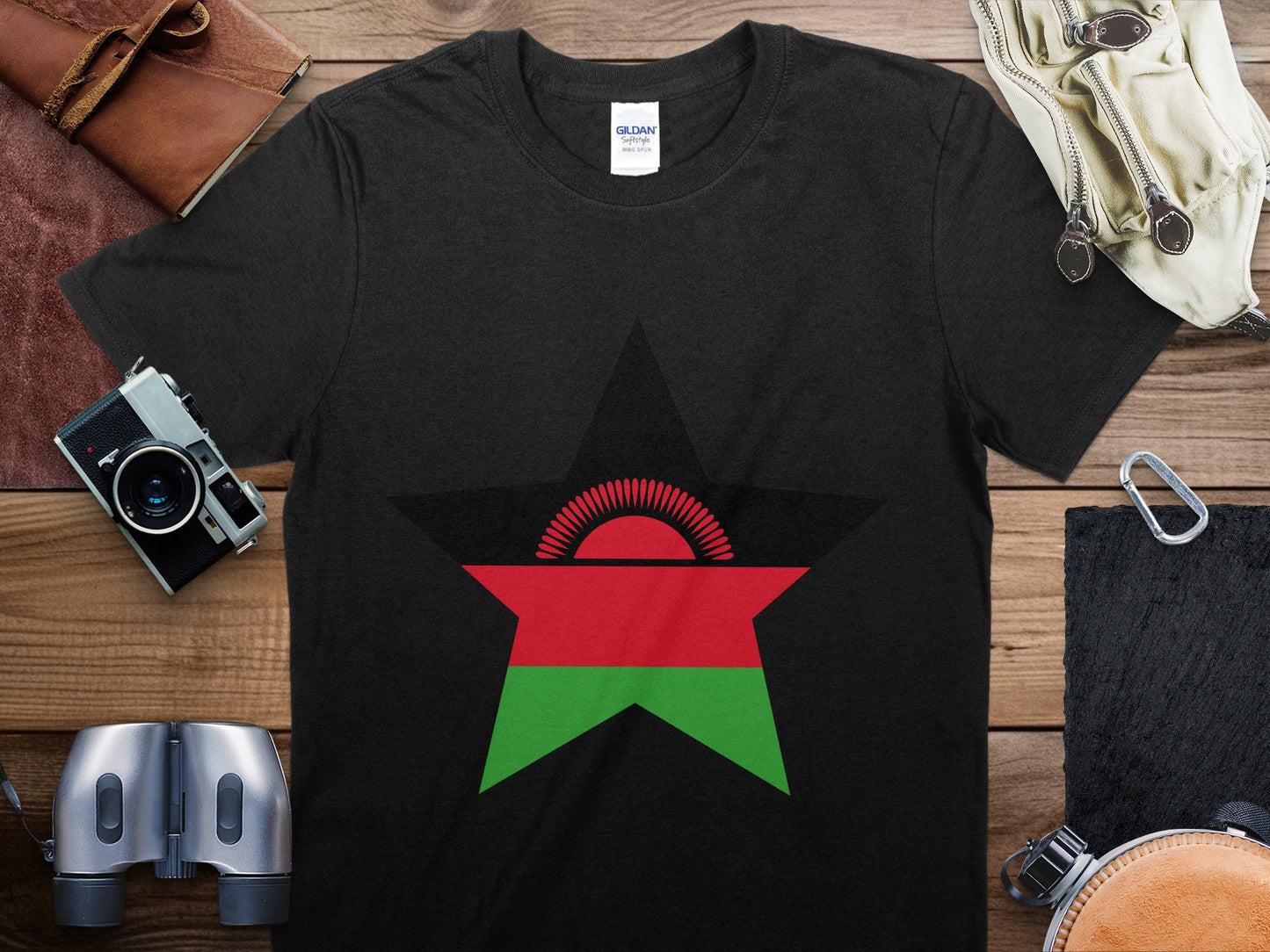 Malawi Star Flag T-Shirt,Malawi Flag Shirt