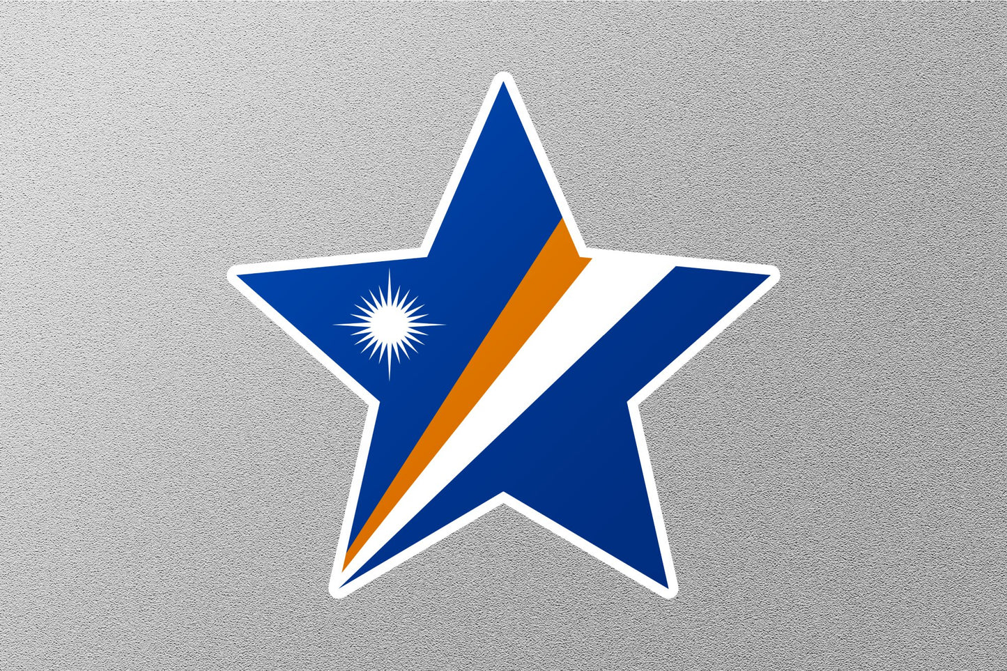 Marshall Islands Star Flag Sticker