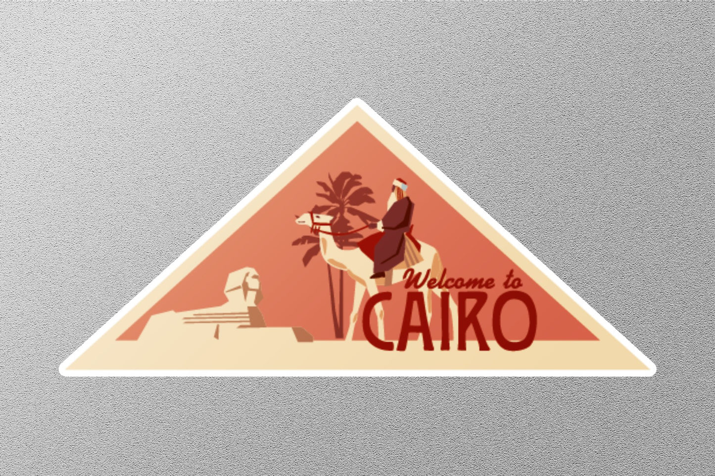 Wholesale Vintage Cairo Travel Sticker