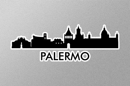Palermo Skyline Sticker