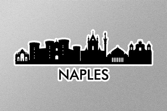 Naples Skyline Sticker