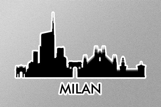 Milan Skyline Sticker