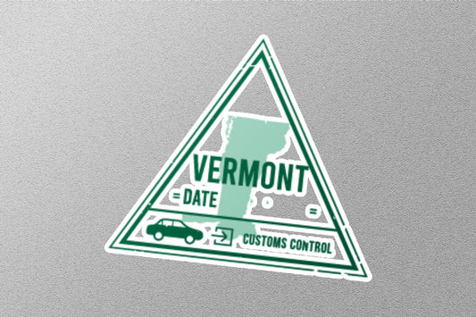 Wholesale Vermont Travel Stamp Sticker