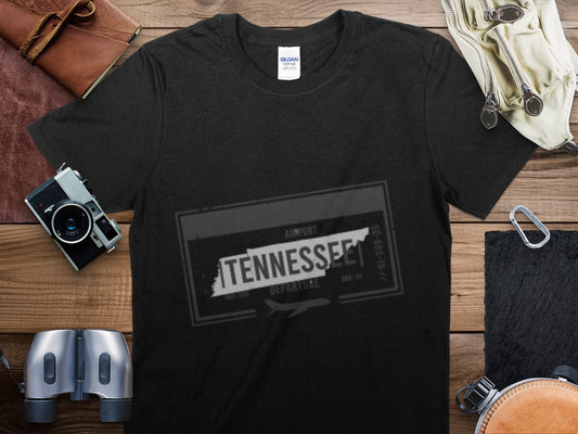 Tennessee Stamp Travel T-Shirt, Tennessee Travel Shirt
