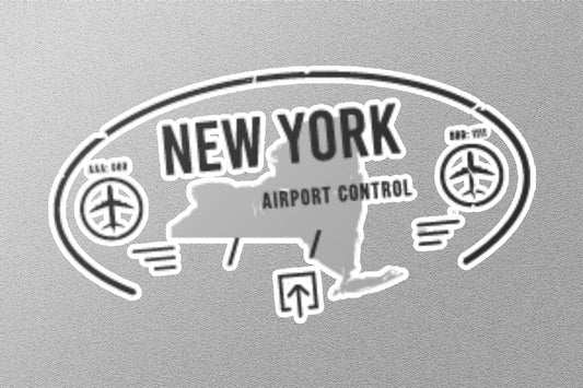 New York Travel Stamp Sticker