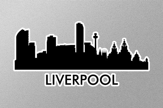 Liverpool Skyline Sticker