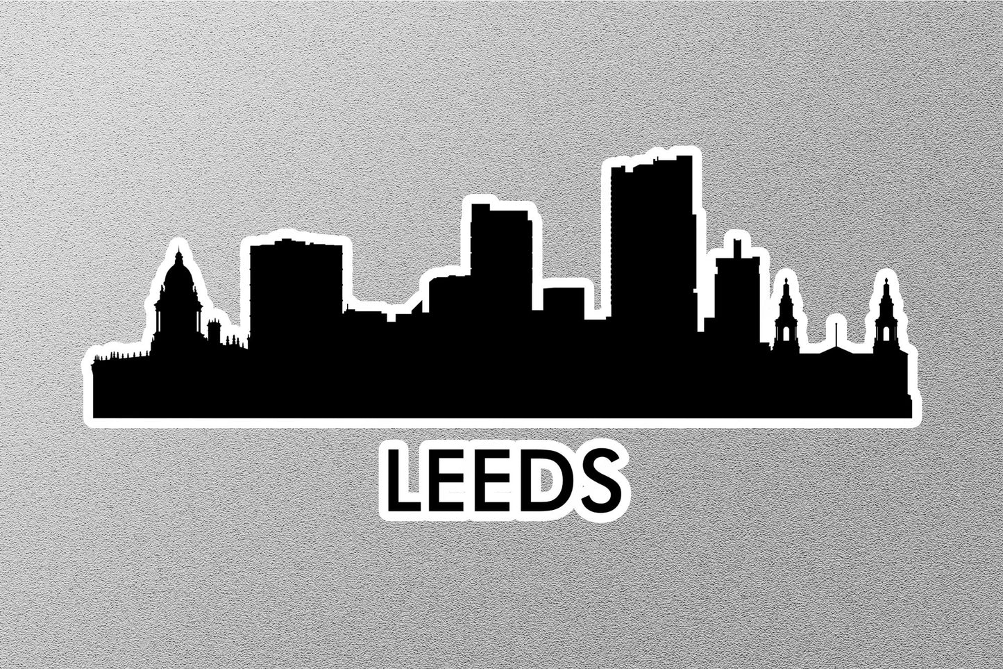 Leeds Skyline Sticker