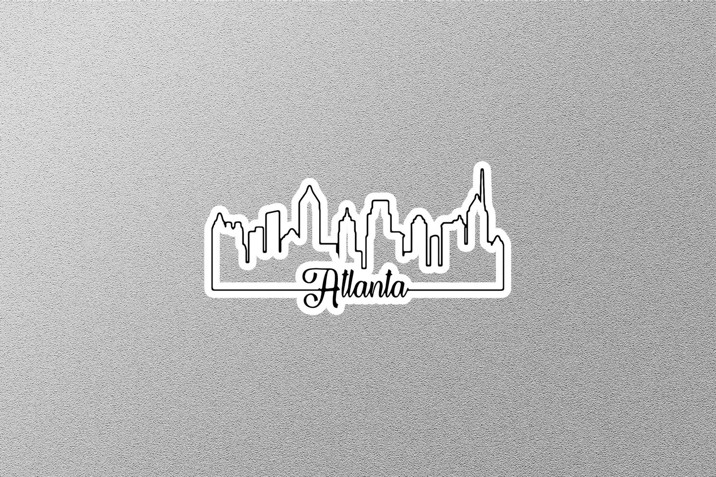 Atlanta Skyline Sticker