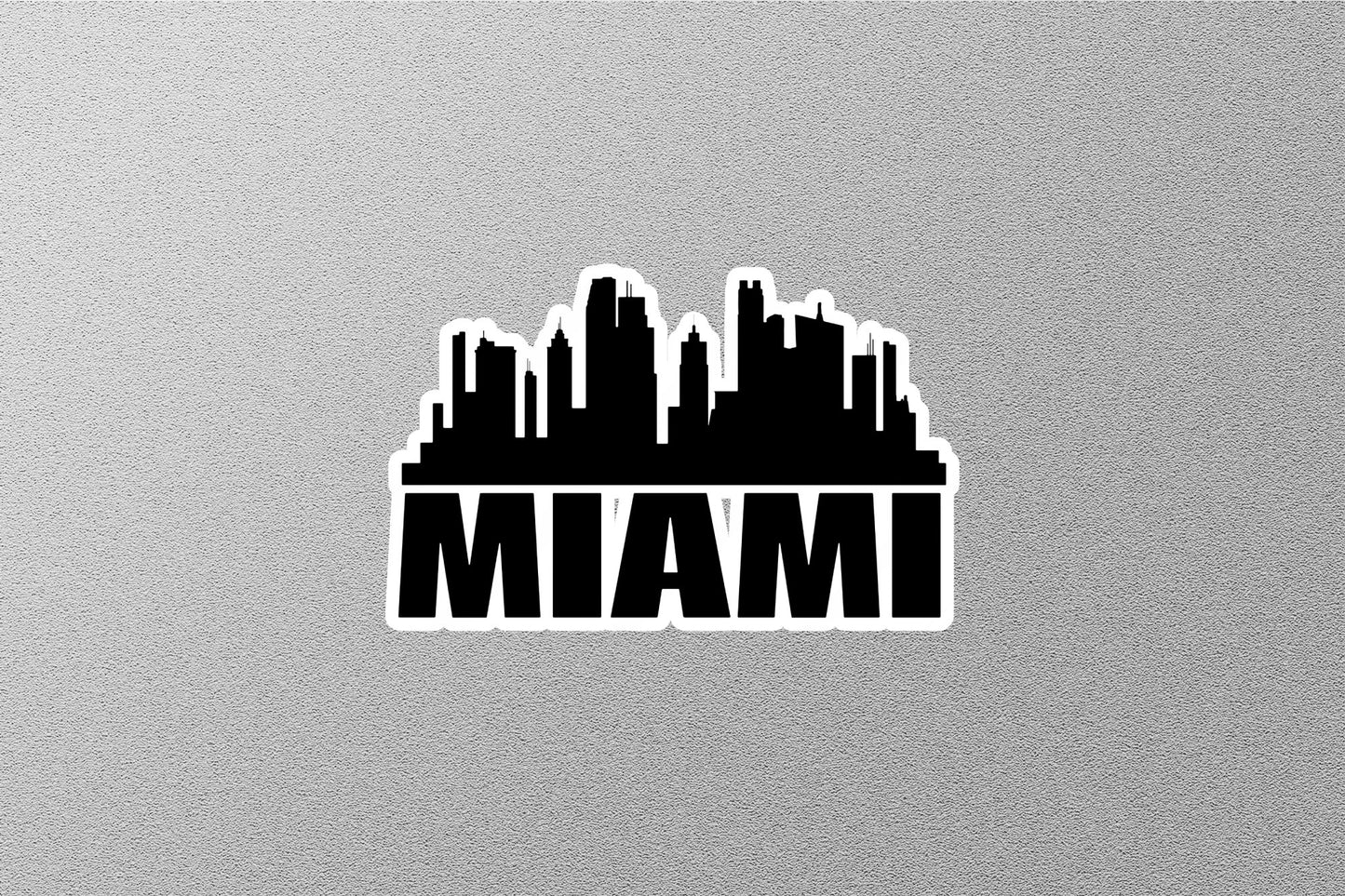Miami Skyline Sticker
