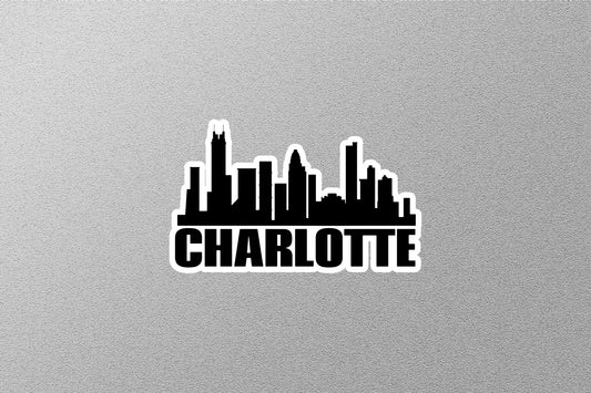 Charlotte Skyline Sticker
