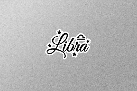 Libra Zodiac Sticker