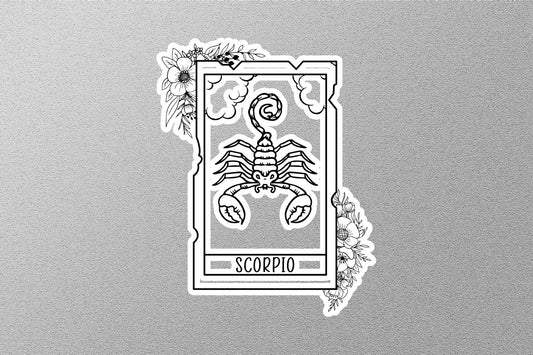 Scorpio Zodiac Sticker