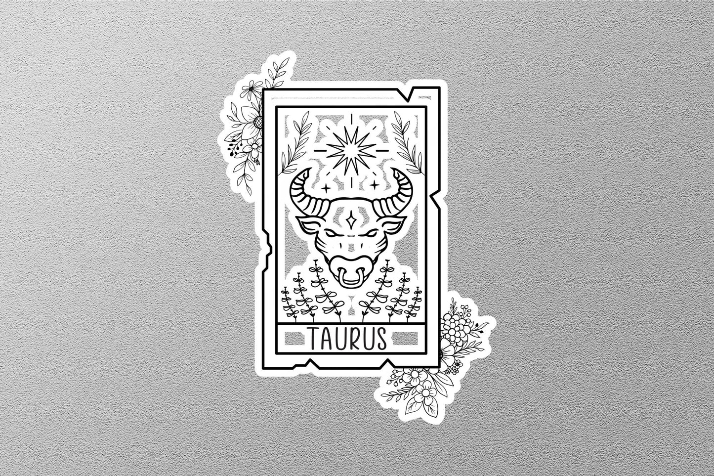 Taurus Zodiac Sticker