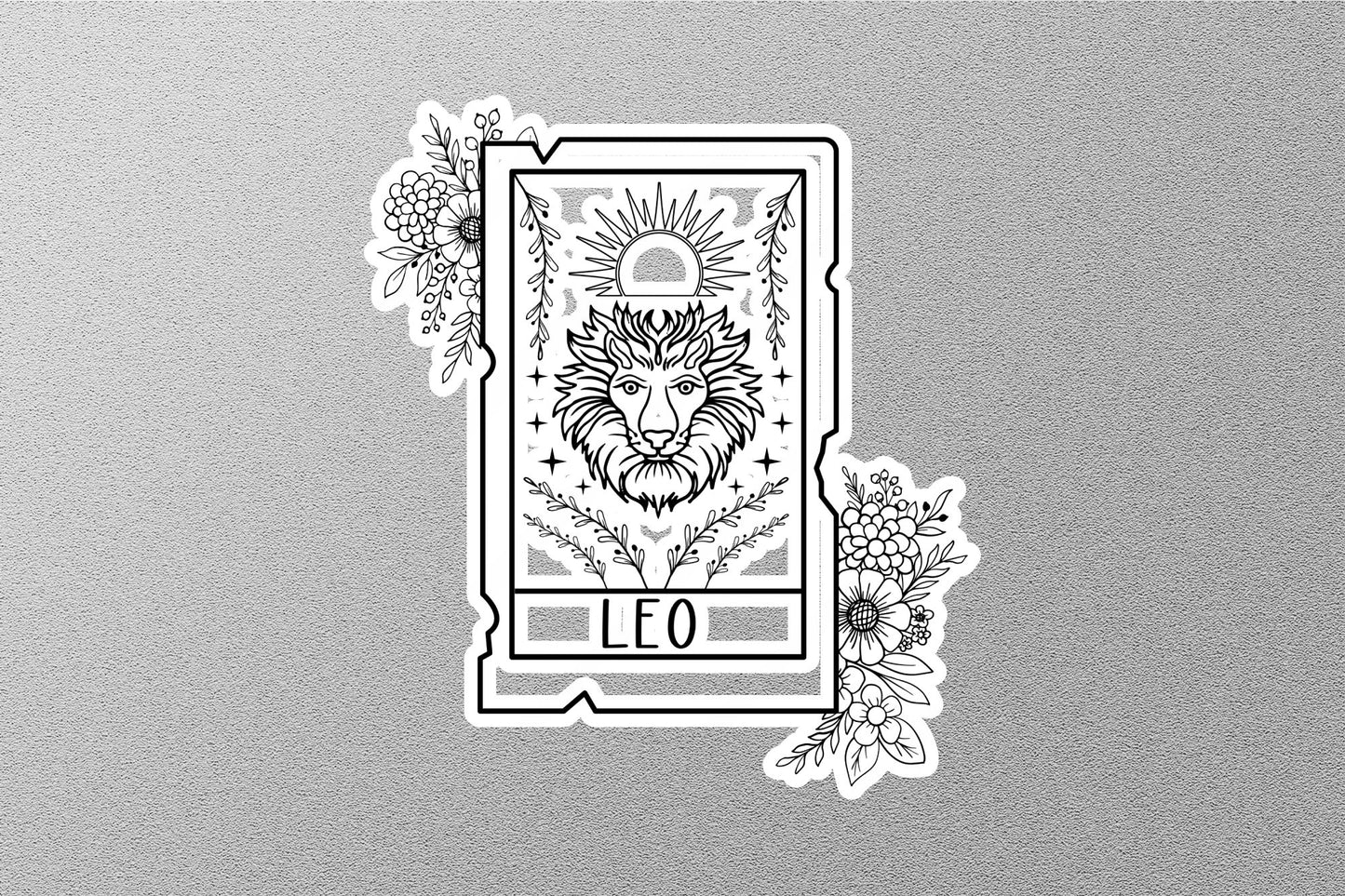 Leo Zodiac Sticker