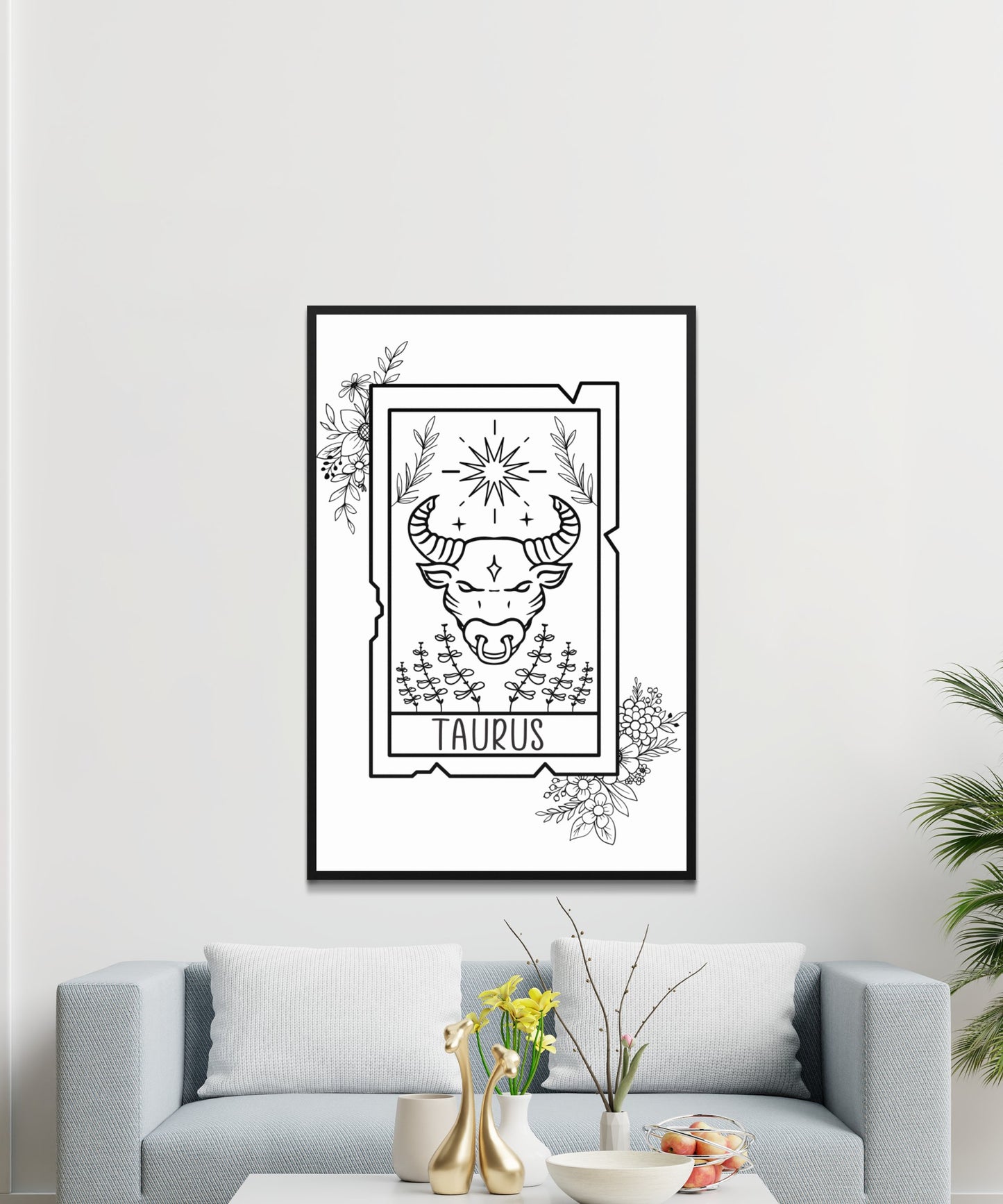 Taurus Zodiac Poster - Matte Paper