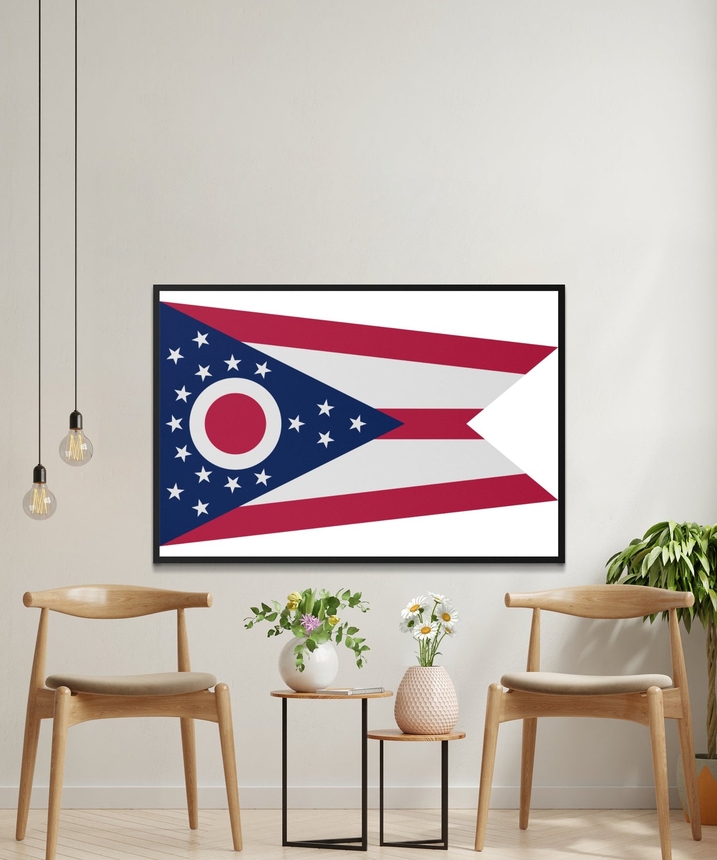 Ohio State Flag Poster - Matte Paper