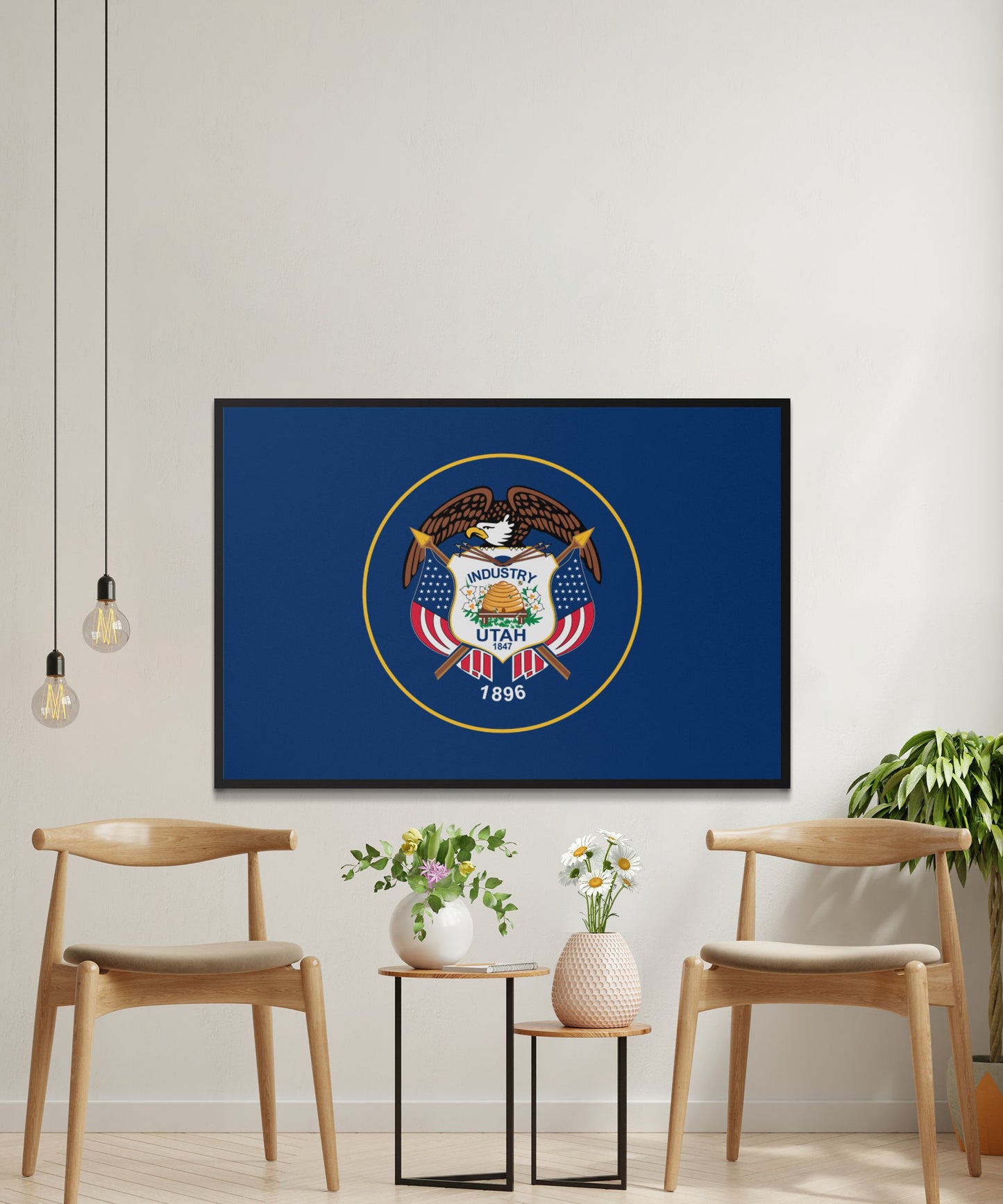 Utah State Flag Poster - Matte Paper