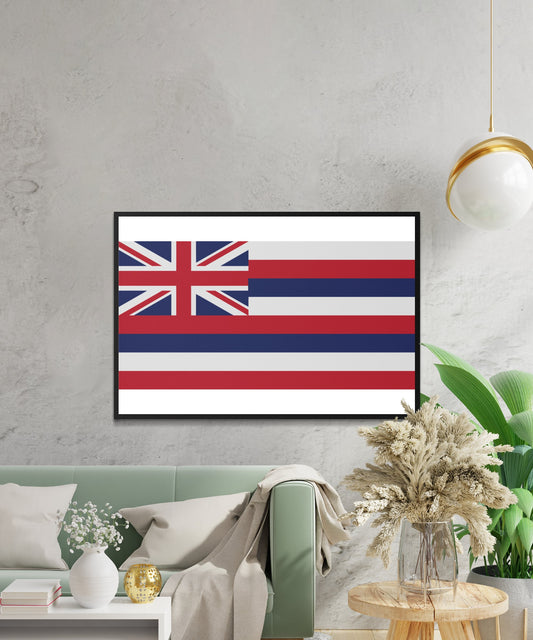Hawaii State Flag Poster - Matte Paper