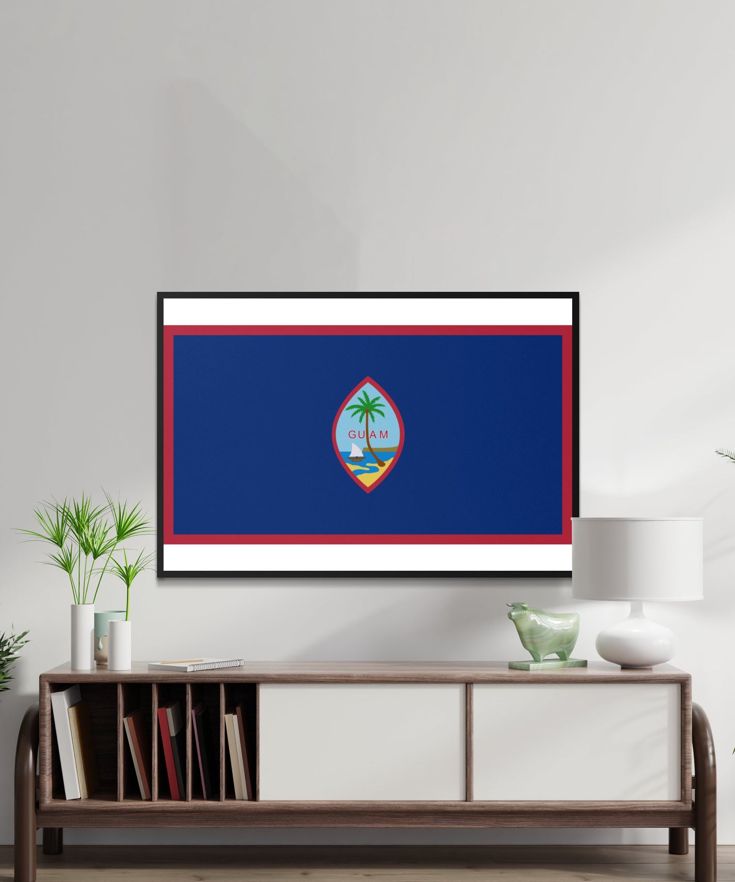 Guam State Flag Poster - Matte Paper