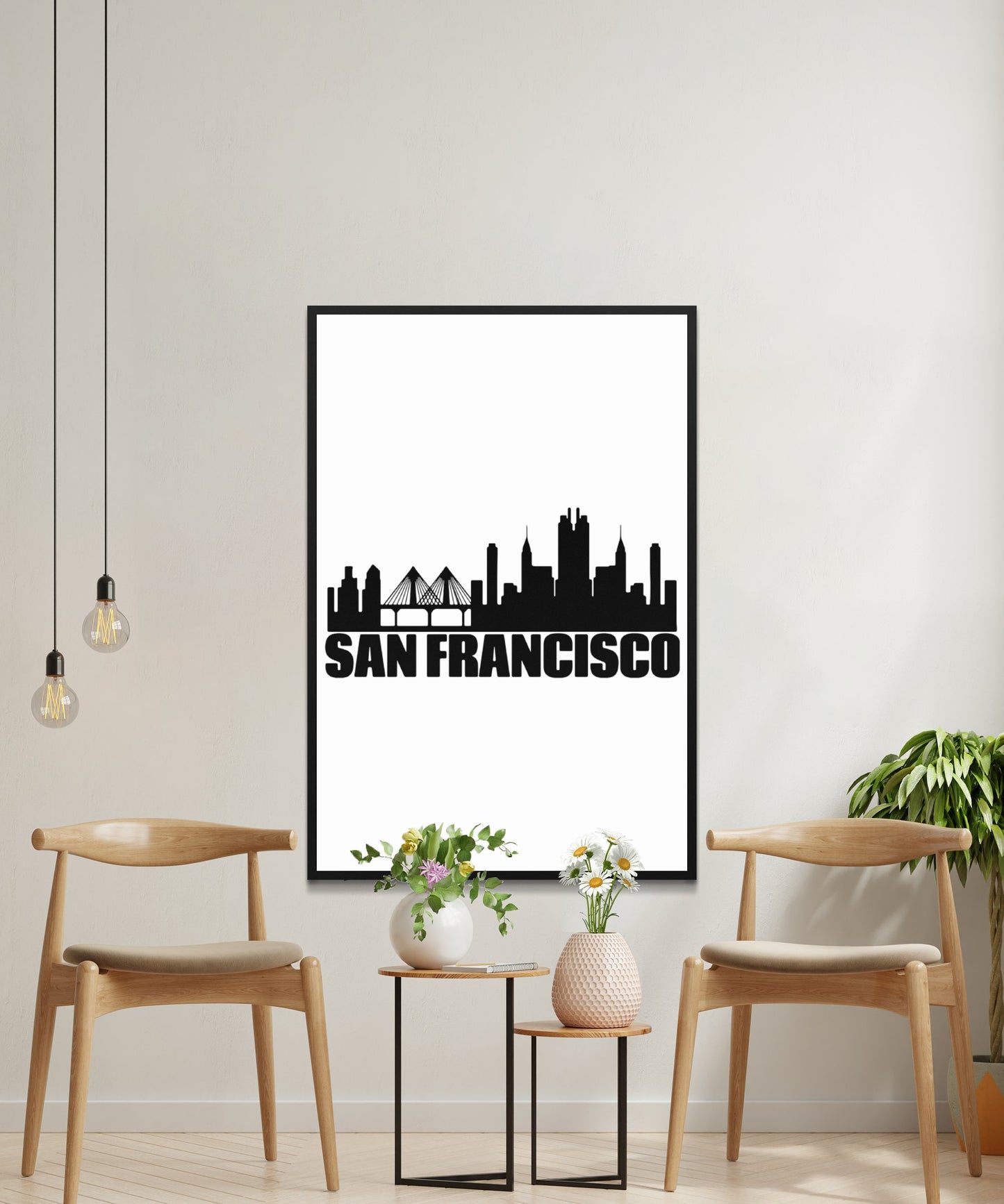 San Francisco Skyline Poster - Matte Paper