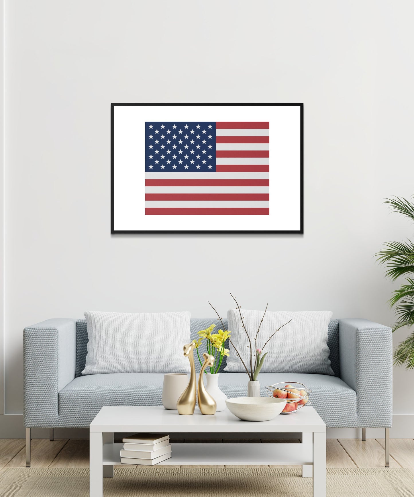 America Flag Poster - Matte Paper