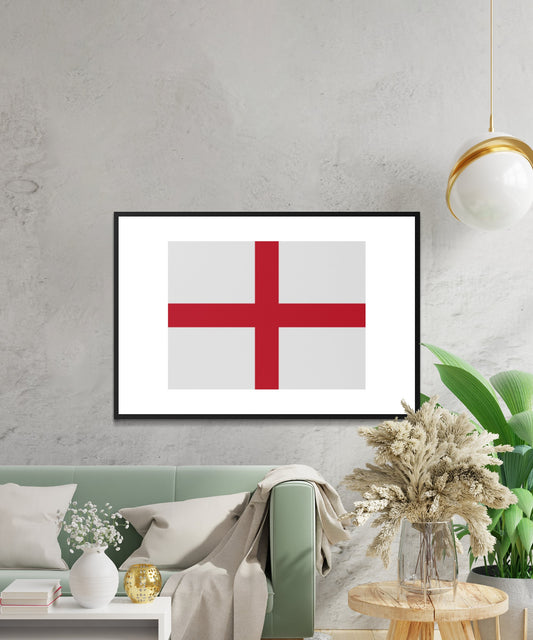 England Flag Poster - Matte Paper