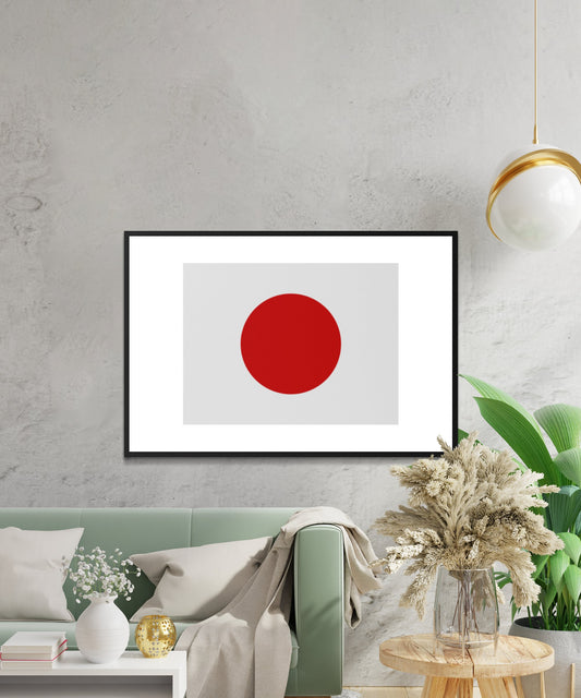 Japan Flag Poster - Matte Paper