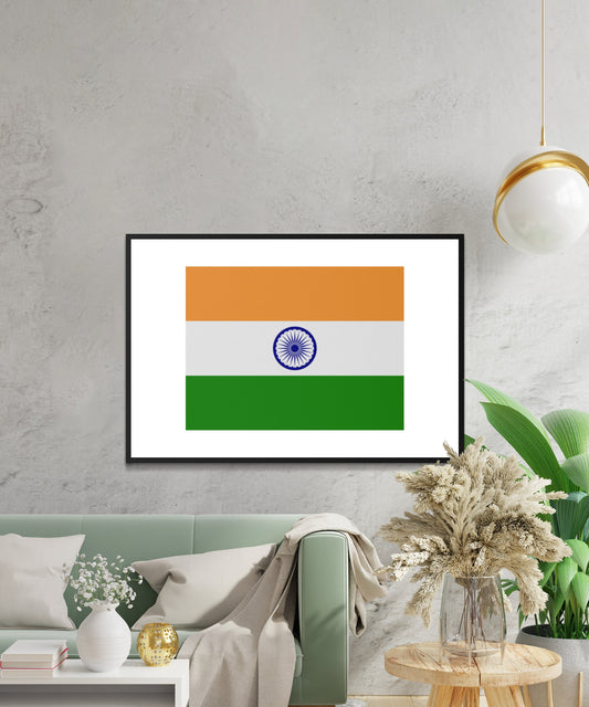 India Flag Poster - Matte Paper