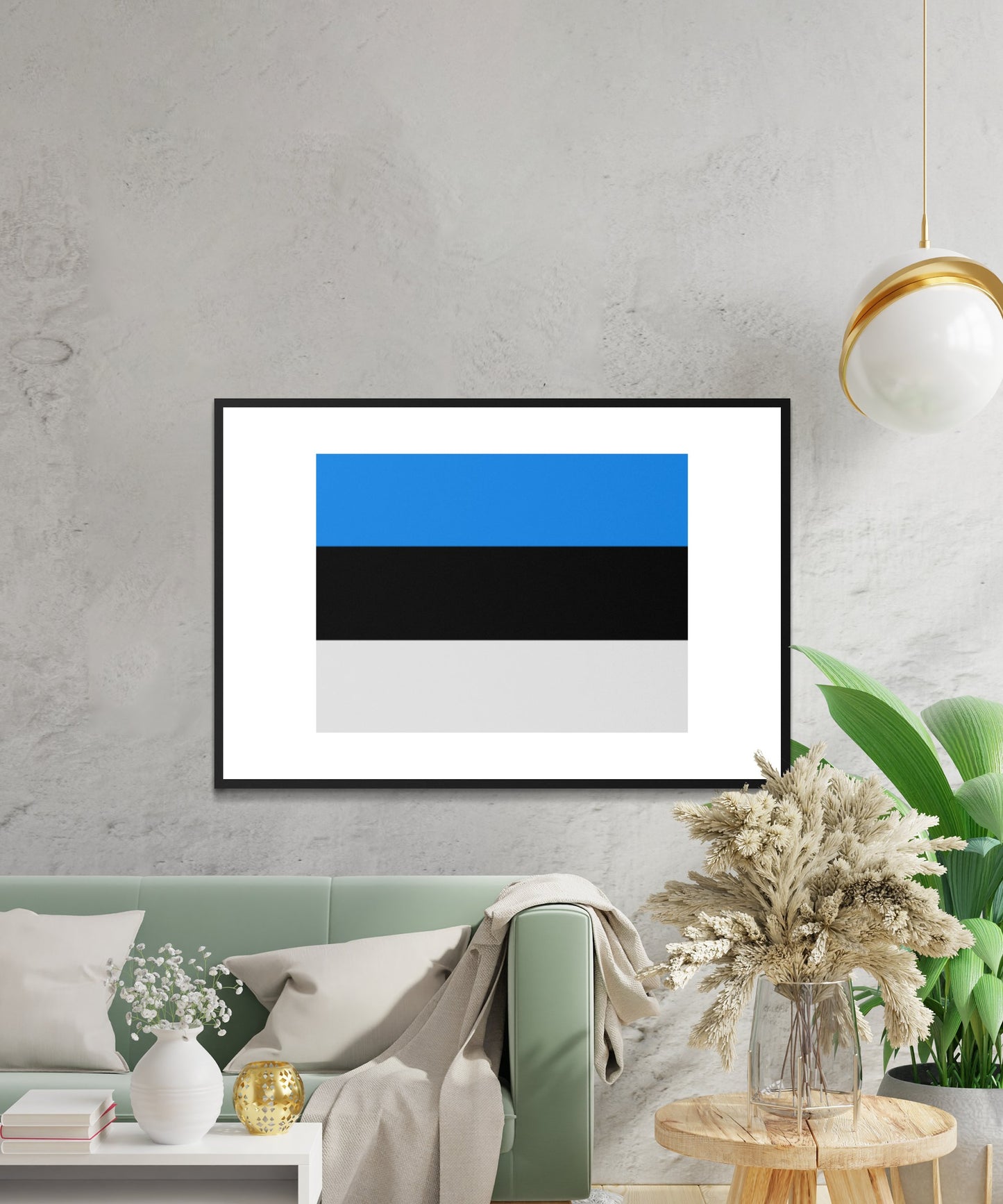 Estonia Flag Poster - Matte Paper