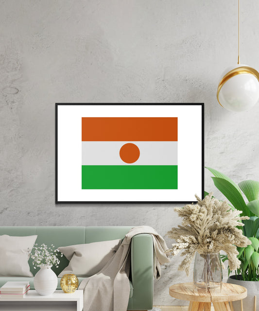 Niger Flag Poster - Matte Paper