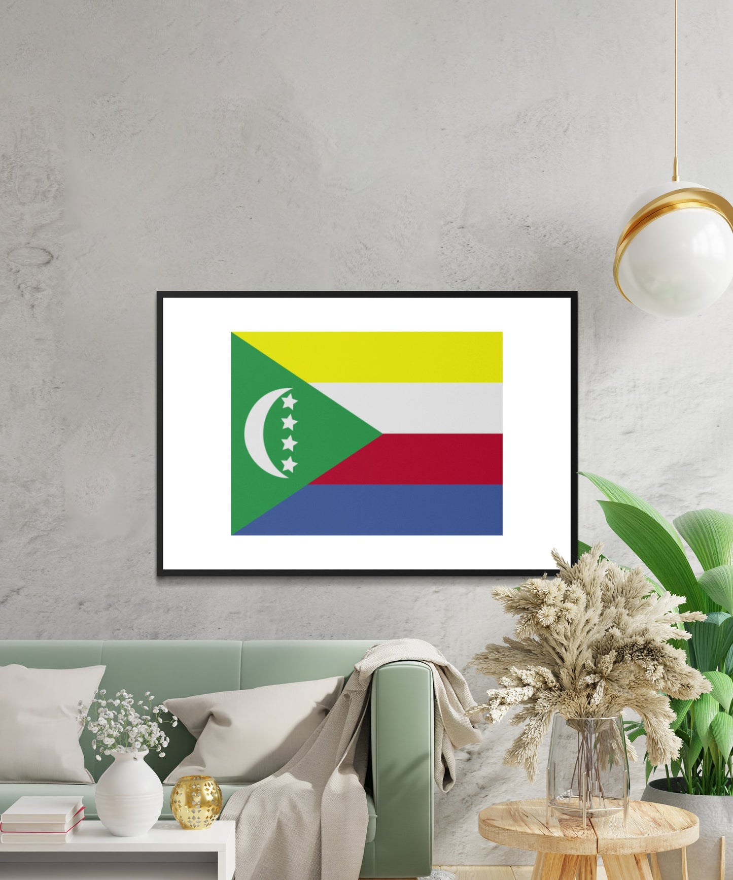 Comoros Flag Poster - Matte Paper