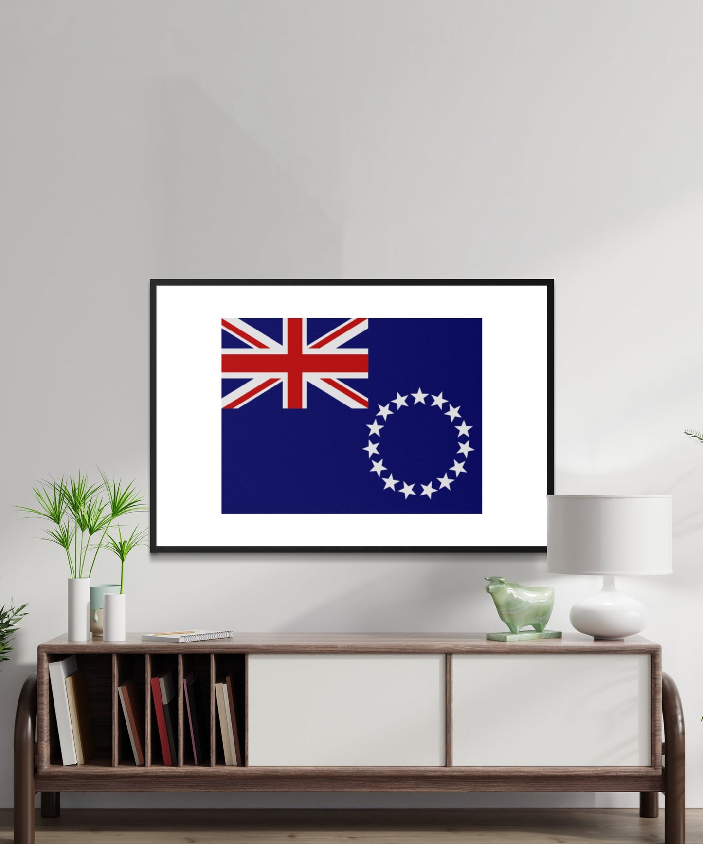 Cook Islands Flag Poster - Matte Paper