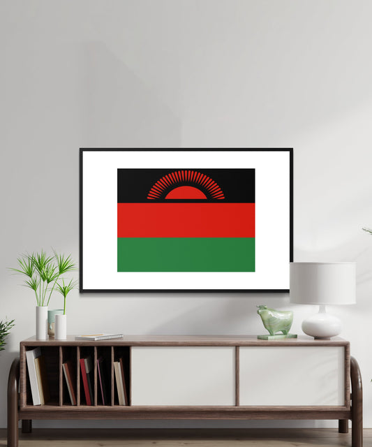 Malawi Flag Poster - Matte Paper
