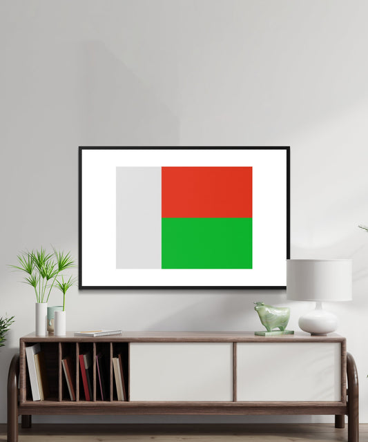 Madagascar Flag Poster - Matte Paper