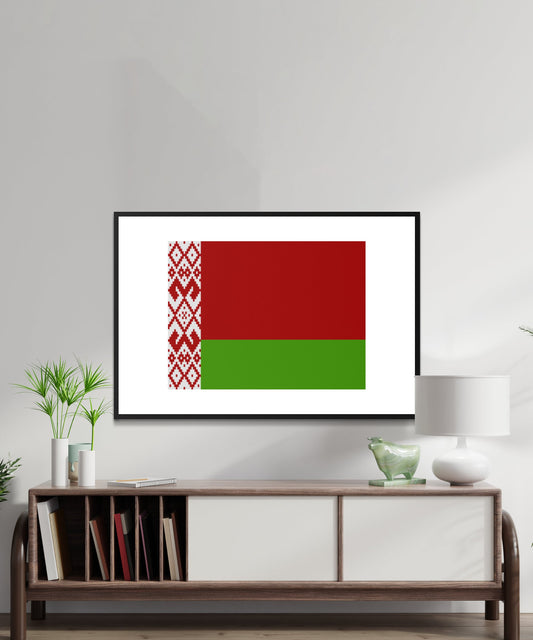 Belarus Flag Poster - Matte Paper