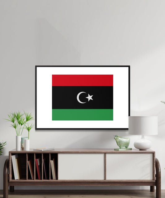 Libya Flag Poster - Matte Paper