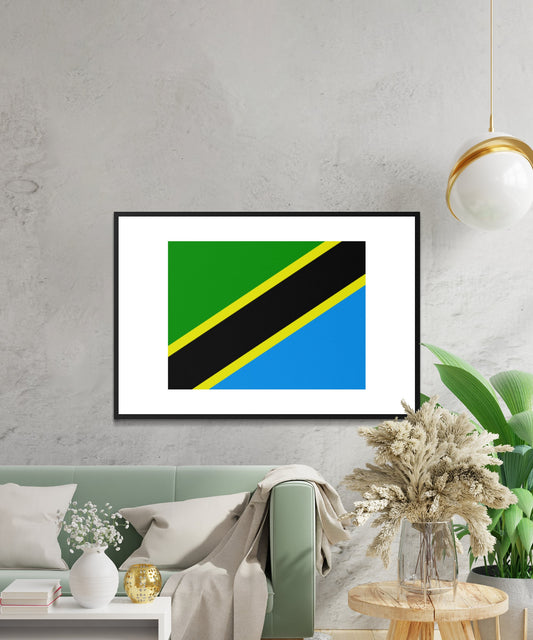 Tanzania Flag Poster - Matte Paper