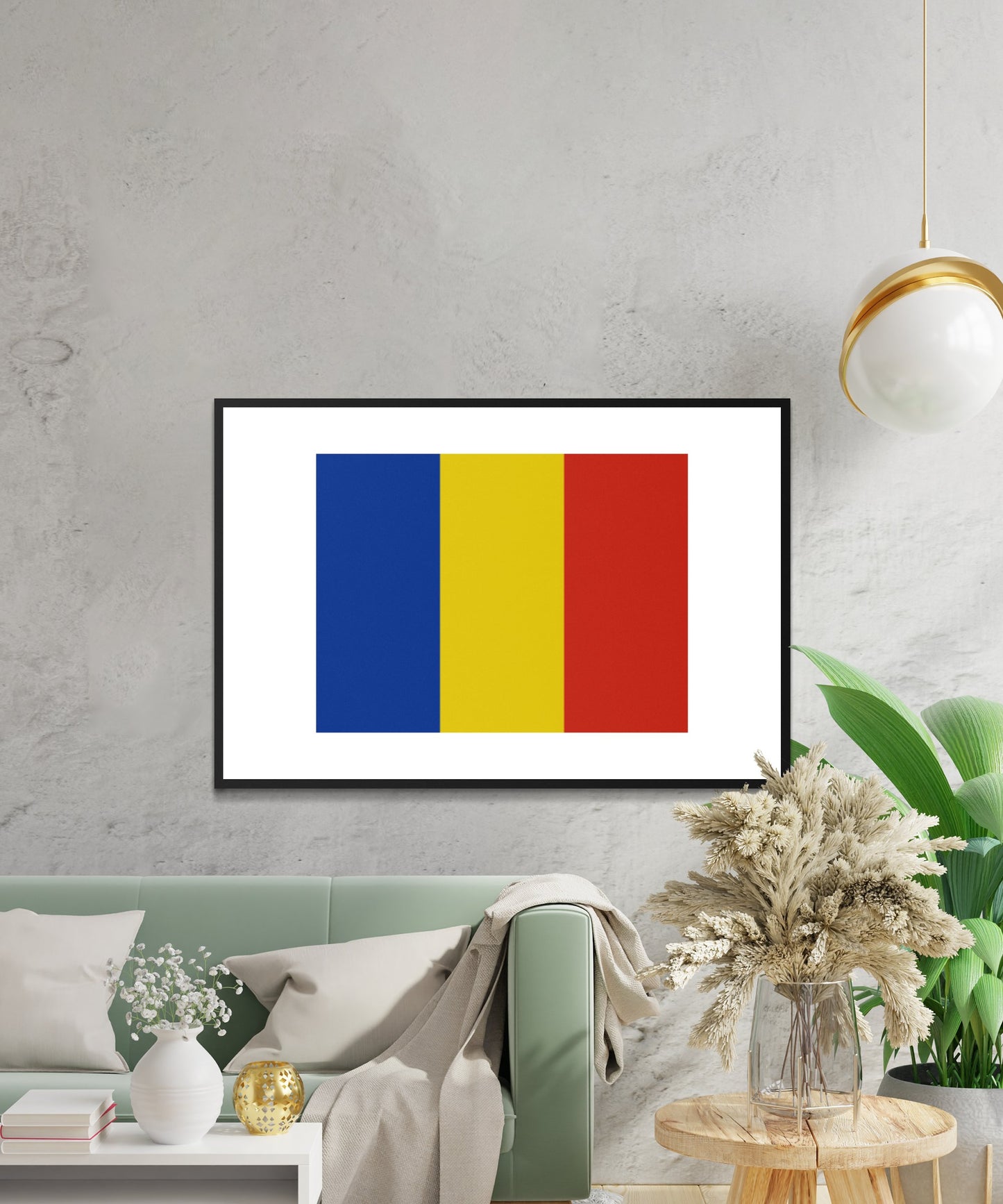 Romania Flag Poster - Matte Paper