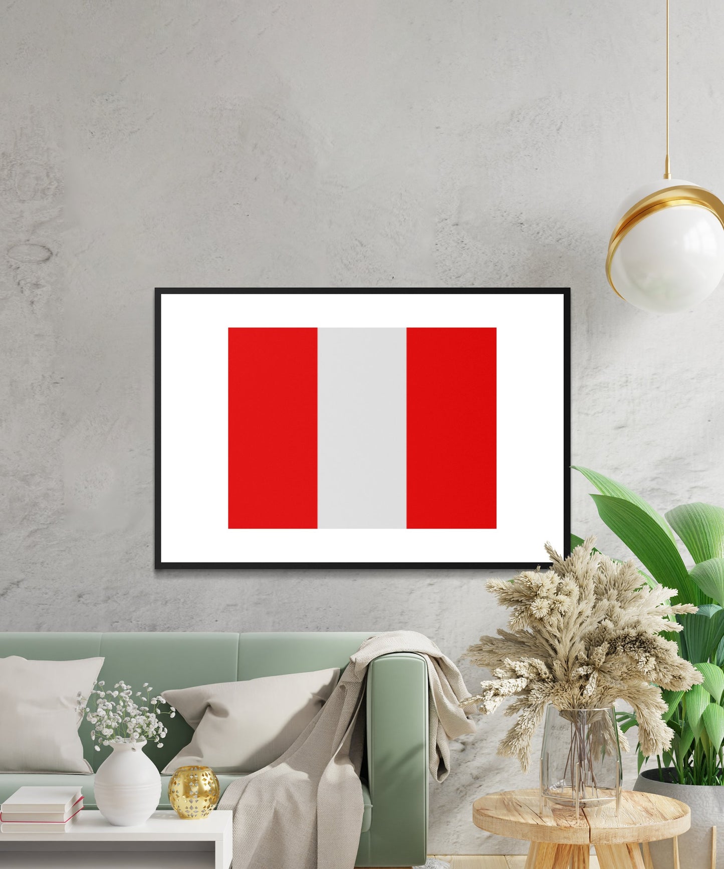 Peru Flag Poster - Matte Paper