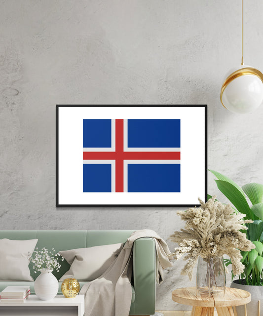 Iceland Flag Poster - Matte Paper