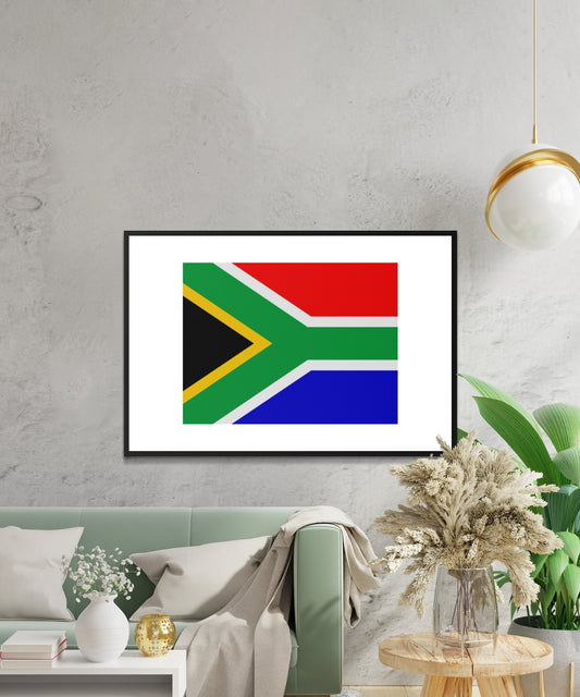 South Africa Flag Poster - Matte Paper