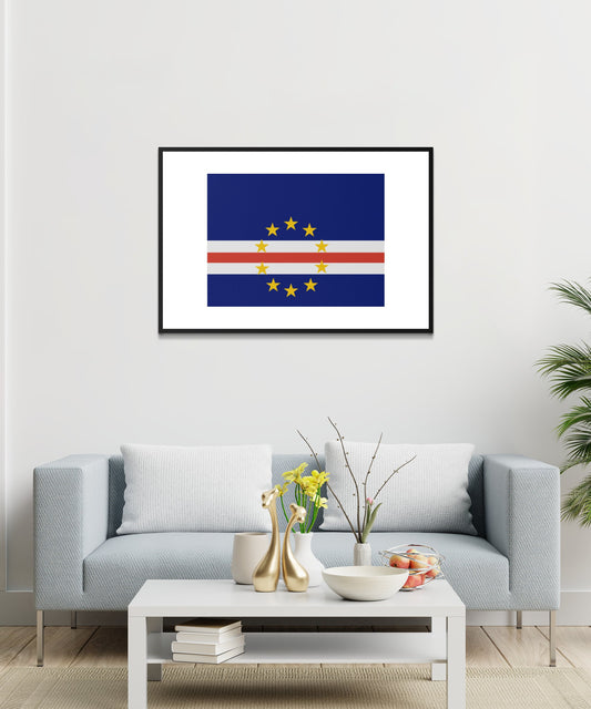 Cape Verde Flag Poster - Matte Paper