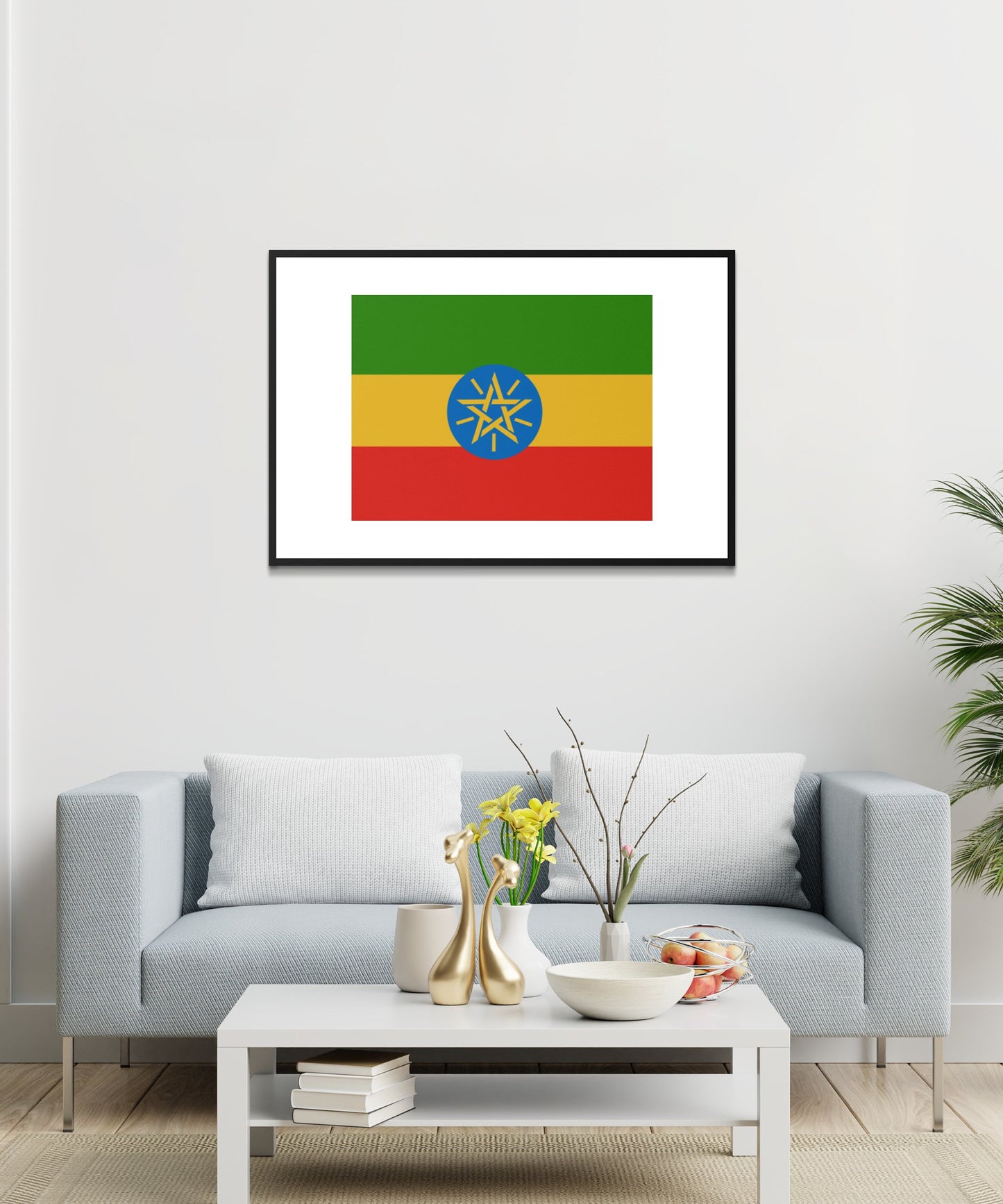 Ethiopia Flag Poster - Matte Paper