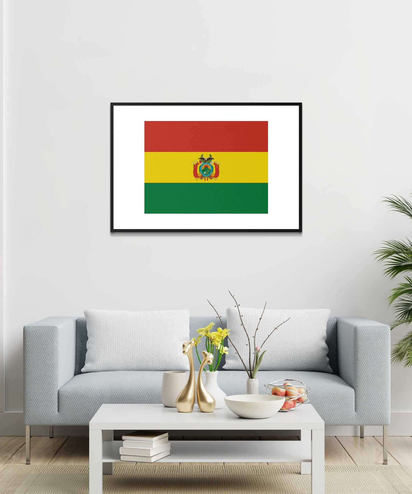 Bolivia Flag Poster - Matte Paper