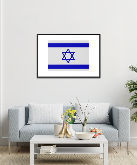 Israel Flag Poster - Matte Paper