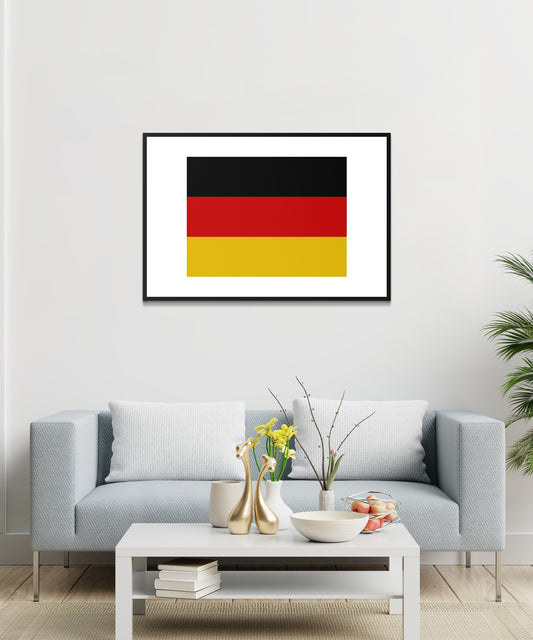 Germany Flag Poster - Matte Paper