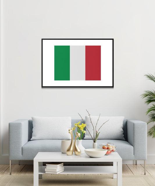 Italy Flag Poster - Matte Paper