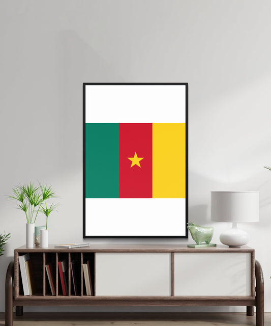 Cameroon Flag Poster - Matte Paper