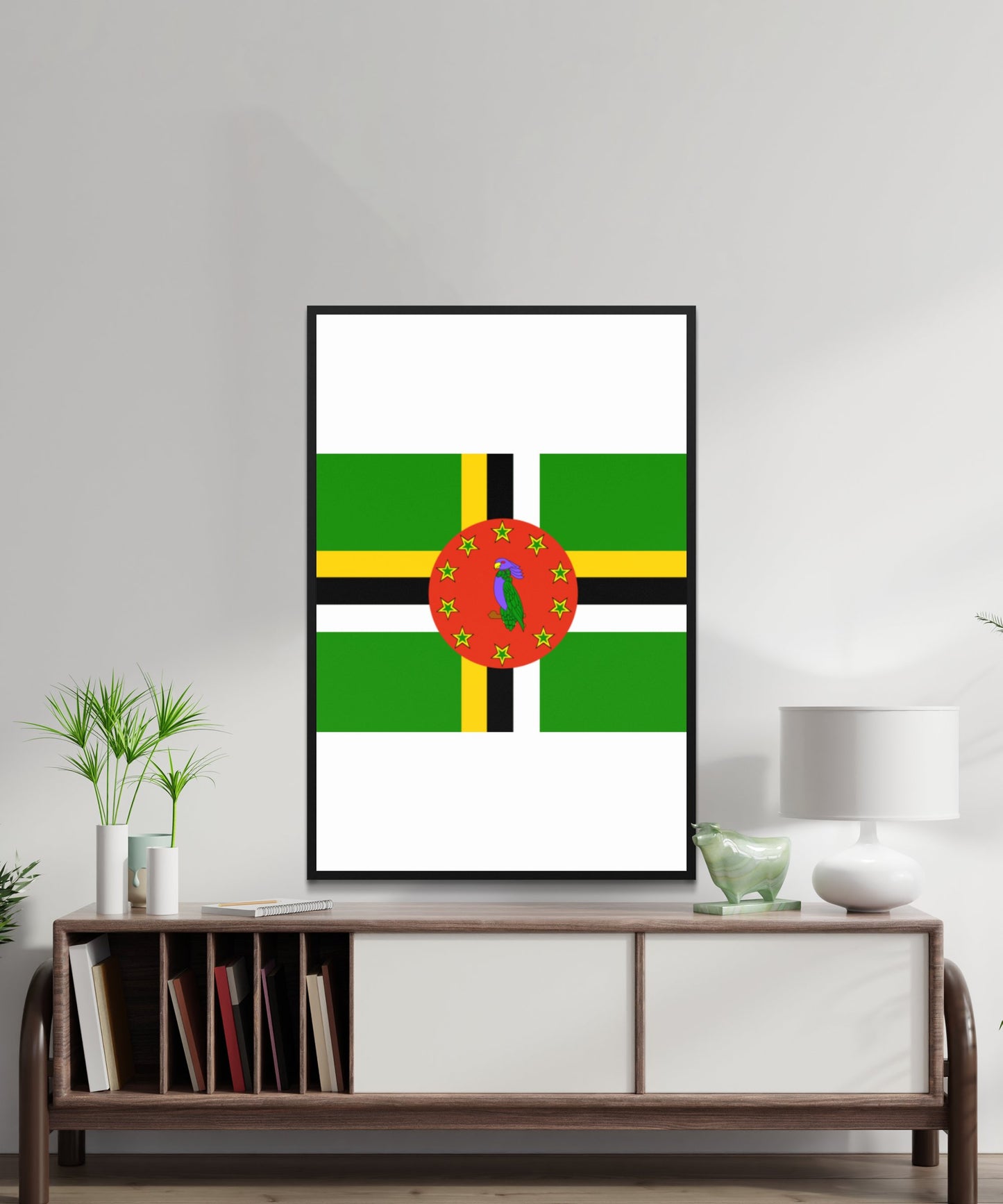 Dominica Flag Poster - Matte Paper