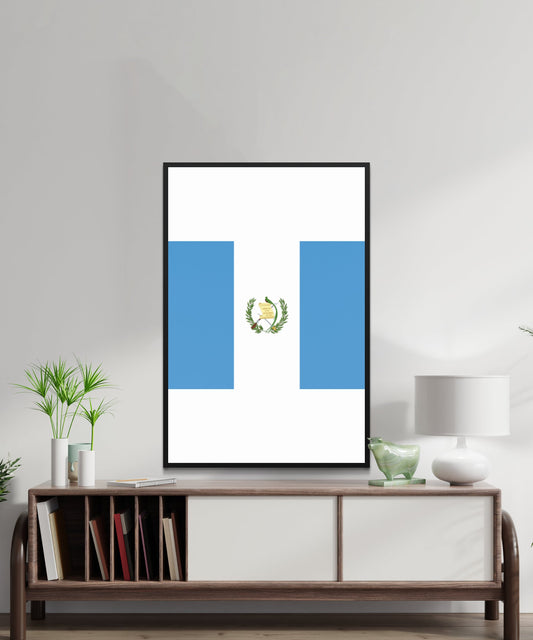 Guatemala Flag Poster - Matte Paper